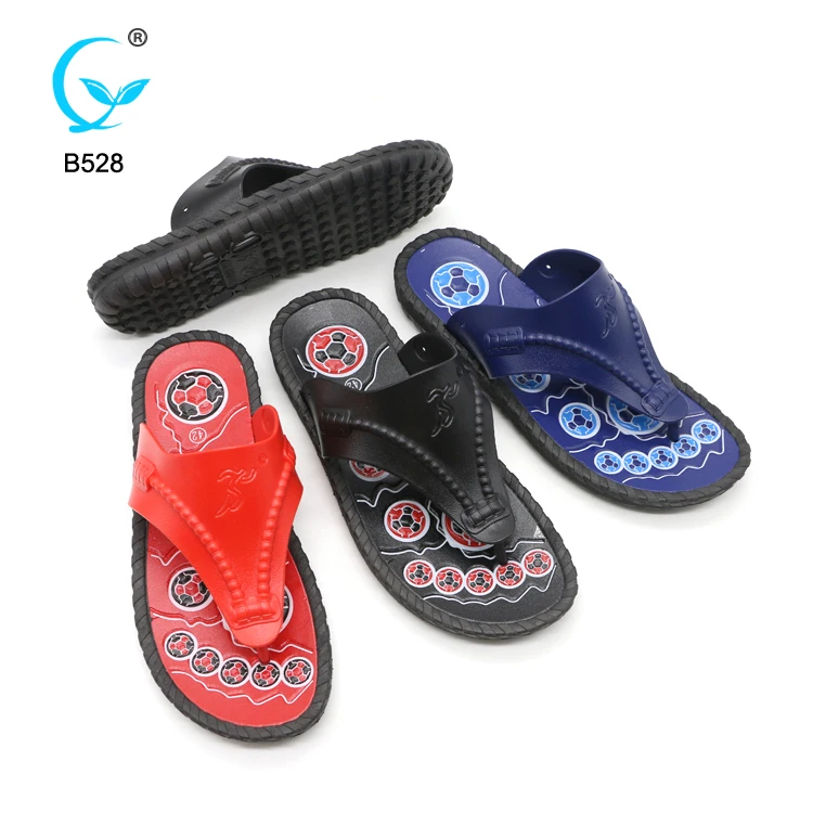 Same Like Leather Clog But Soft PVC Sandals Outdoor Cork Man Slipper Footwear Black Flip Flops