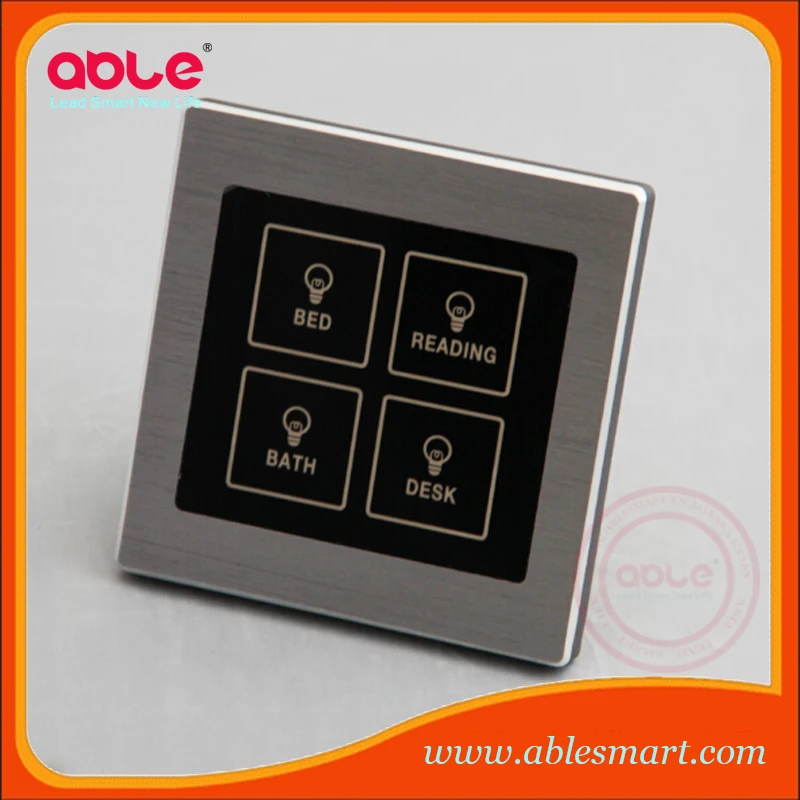 Американский Стандартный Настенный Выключатель и розетка, сенсорный настенный выключатель для умного дома