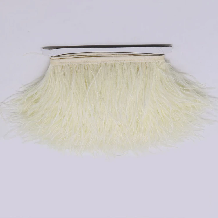 Ostrich Fringe Ostrich feathers trims artificial ostrich feathers