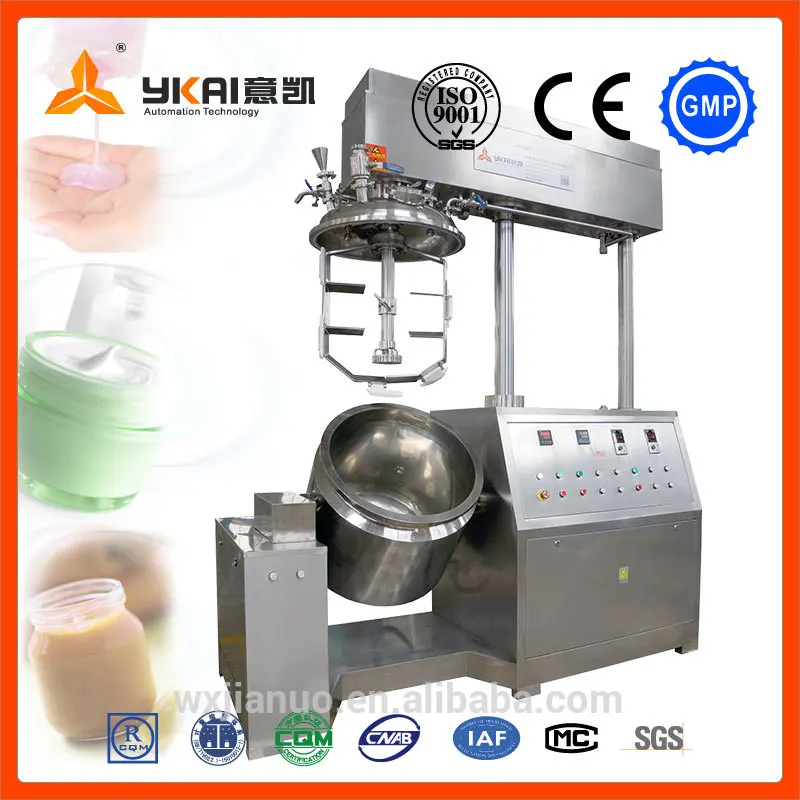 Крем эмульгирующие машина,Вакуумный гомогенный агрегат эмульгации серии ZJR