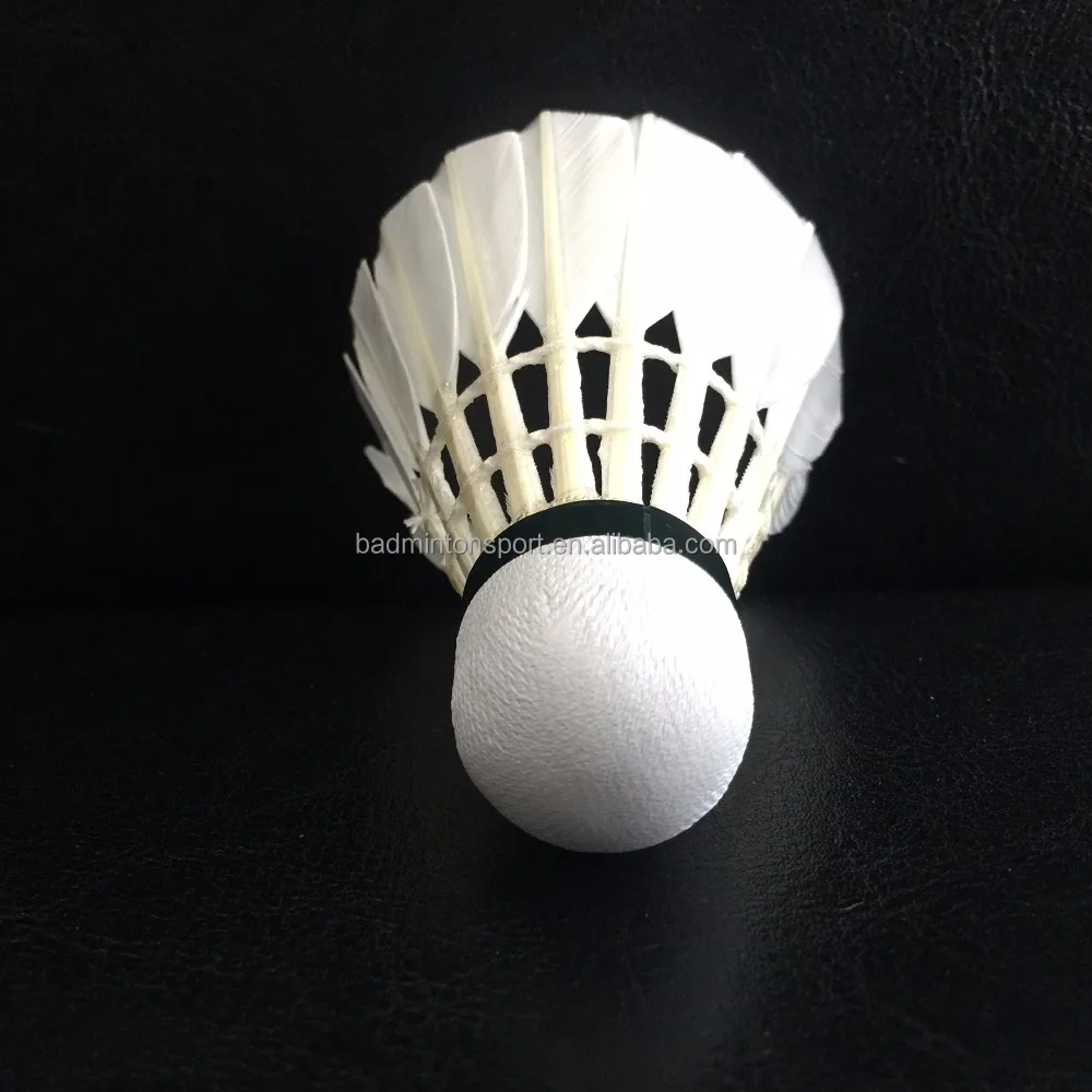 Most durable duck feather badminton shuttlecock OEM production -( AH-19)