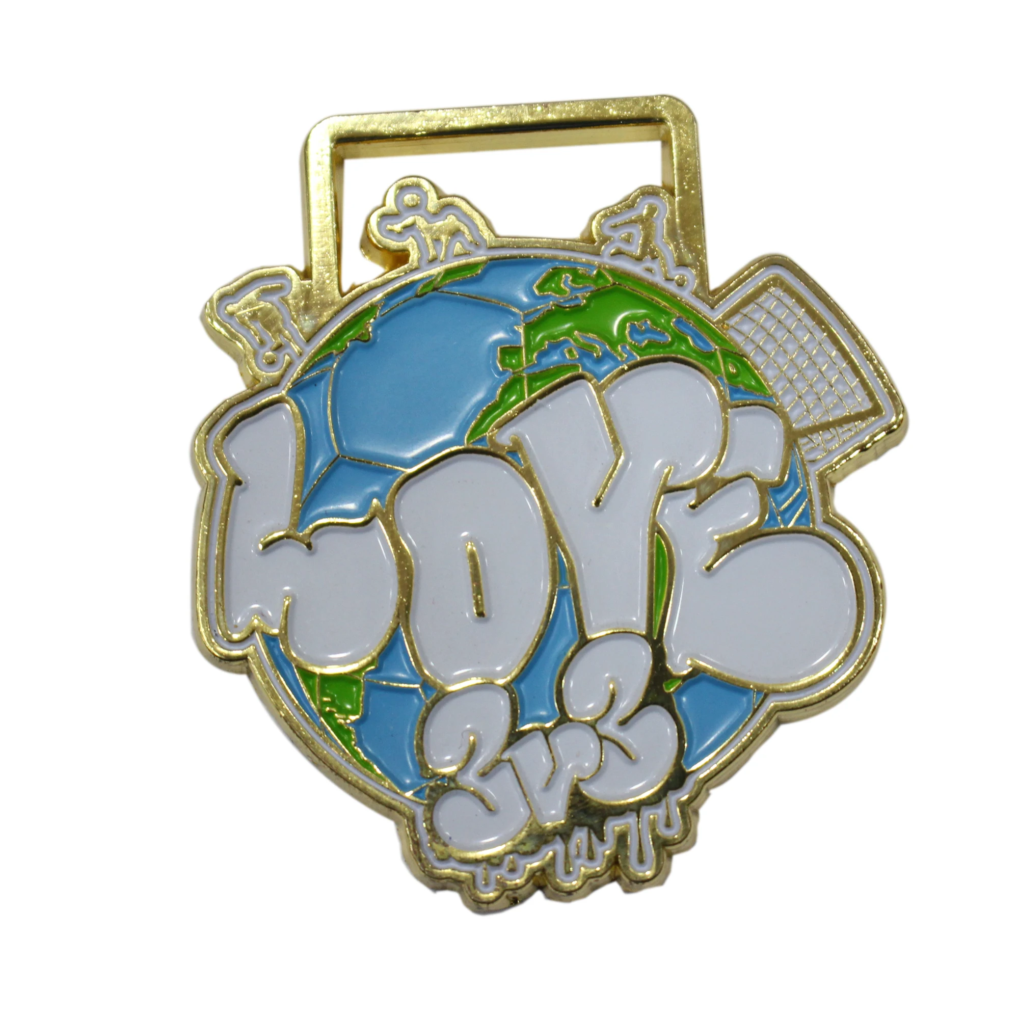 
zinc alloy cast antique silver finish snowflake shape metal medal 