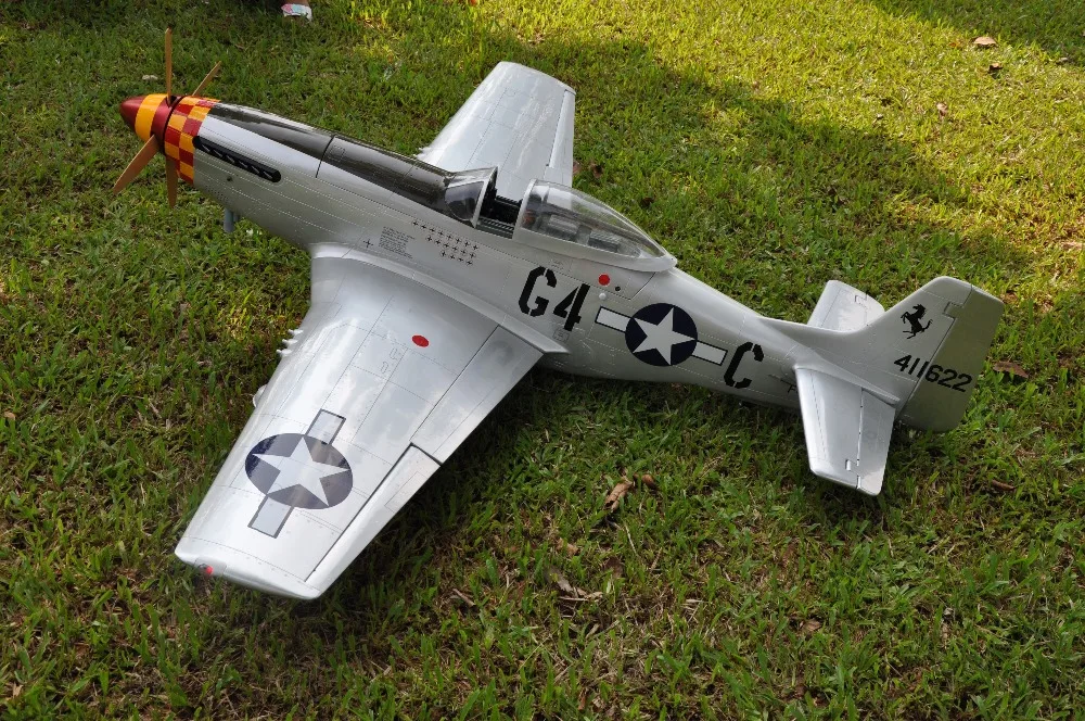  Модернизированный P-51 Mustang 20CC RC модель