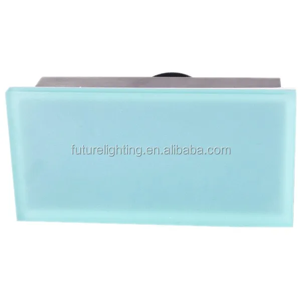 
Outdoor low voltage landscape lighting glass bricks with led paving bricks 