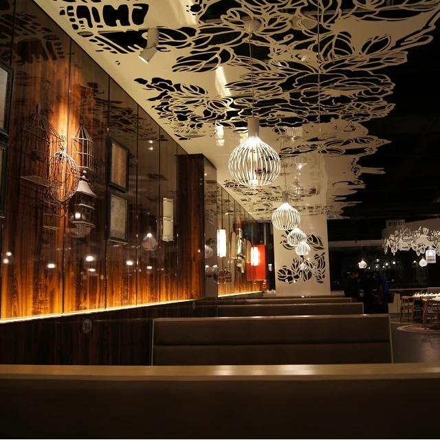 outdoor metal ceiling  used for garden ceiling decorative