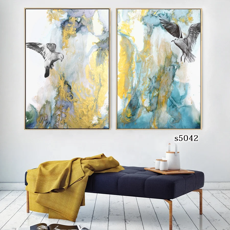 2020 Latest Design Large Size Art Prints Digital Photos Simple Abstract Wall Painting