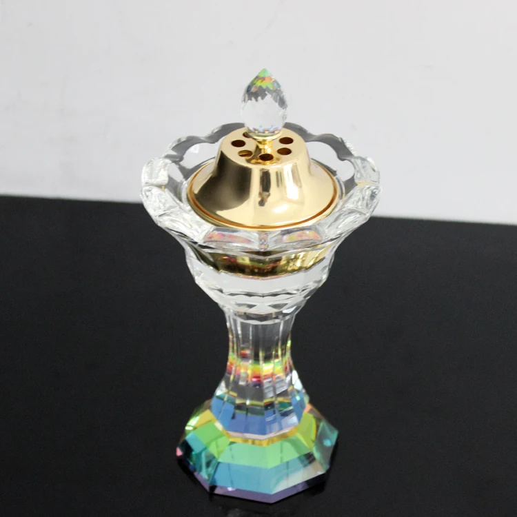 Wholesale fancy arabic crystal incense burner censer