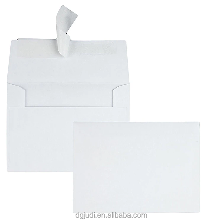 White Self-Seal Security Envelope for Invitation, Mailing, Business