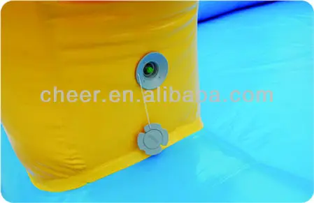 Games Children Indoor Inflatable Water Game - Inflatable Airtight Dolphin Pool Water Play Equipment 10 Kids 1-4 Years Old CN;JIA