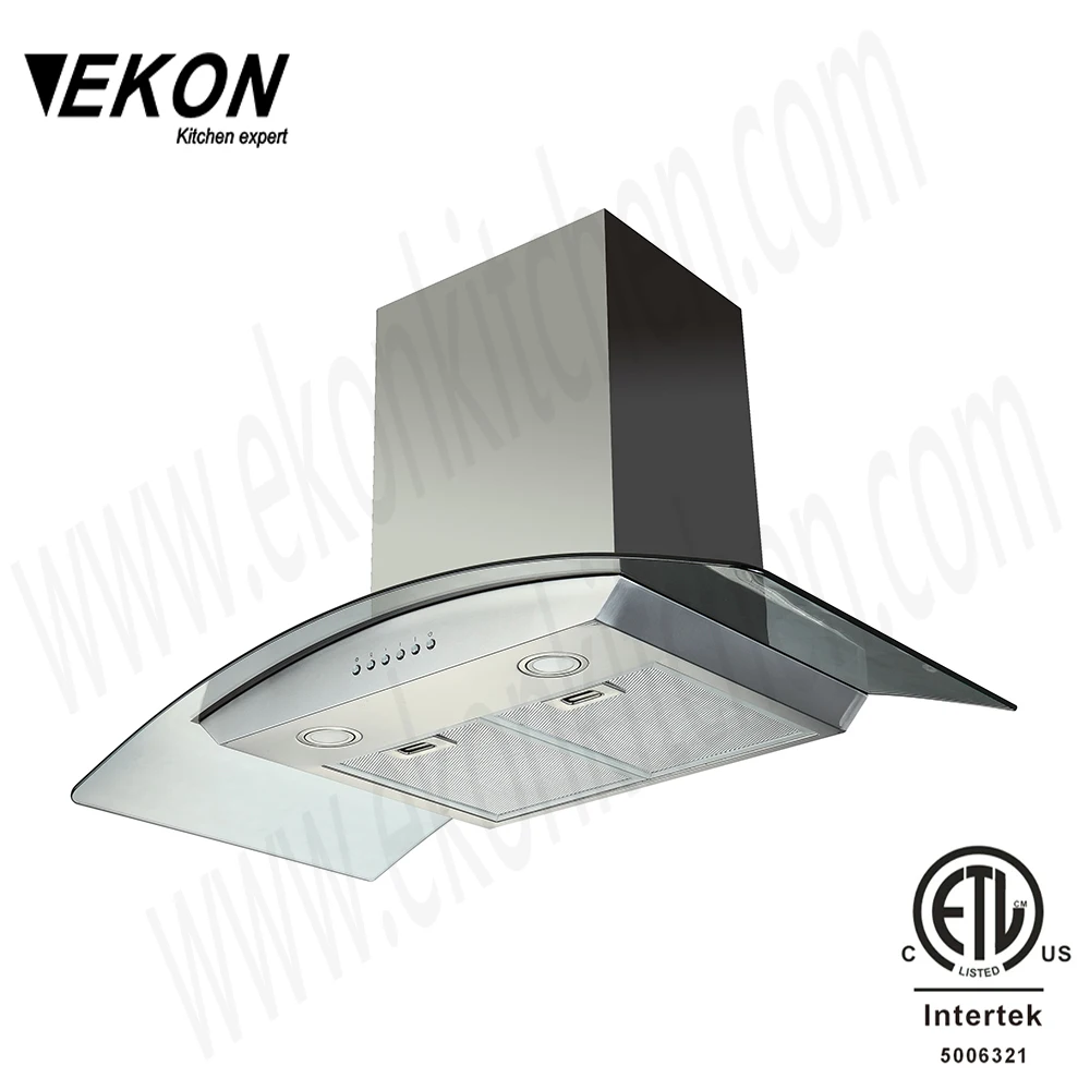 
36' Stainless Steel Extractor Hood For Kitchen 