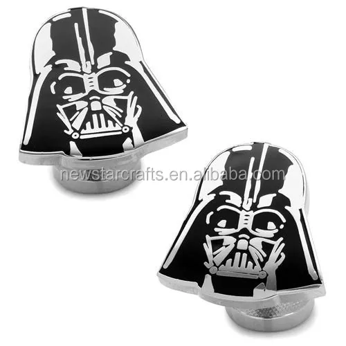 Darth Vader Masons Skull Car Shaped Carbon Fiber Golf ball Alphabet cufflinks