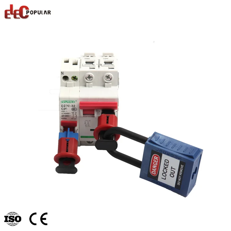 Wholesale Cheapest MCB Lock Out Nylon Safety Miniature Circuit Breaker Lockout