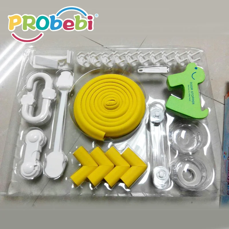 Child proof adjustable baby safety locks kit child safety lathes socket cover set