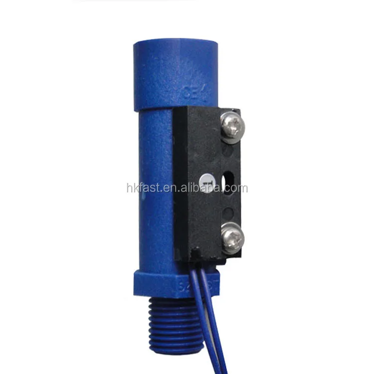 
All size plastic and stainless steel magnetic vertically mounted small/low water flow switch/sensor for water heater/chiller 