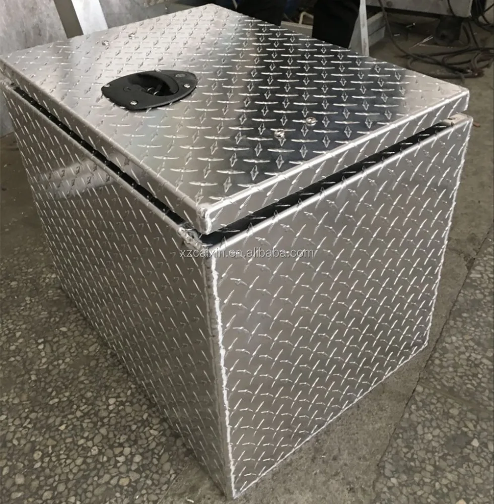 Complete in specifications custom size aluminum tool box for any trucks from china BY Caixin