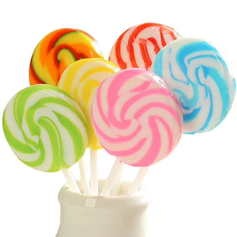2018 Colorful swirl Big Lollipop sweet Candy for sale