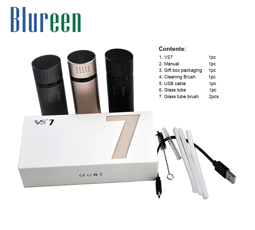 
Portable 18650 Battery Dry Herb Chamber Vaporizer 