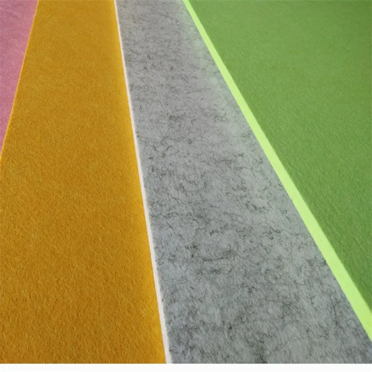 thermal insulation & soundproof material recycled polyester needle fiber felt