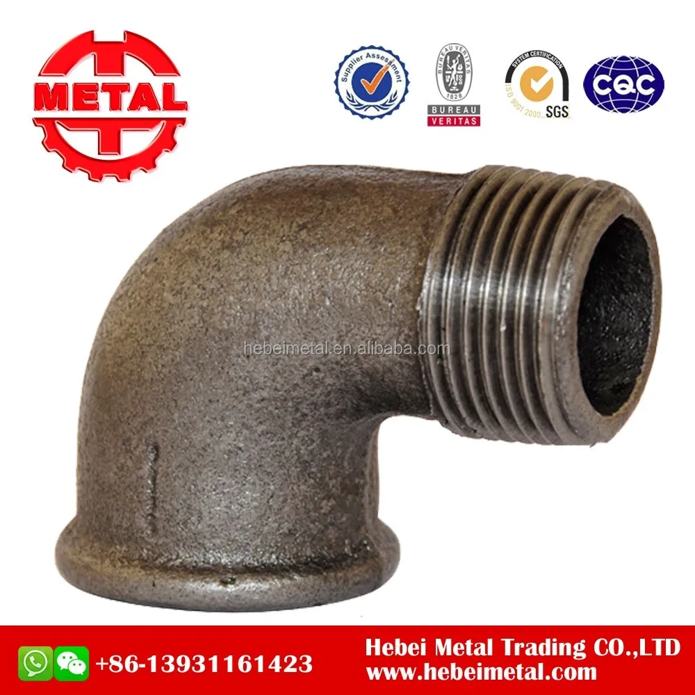 Black Clamp Din Europe Malleable Iron Pipe Fitting