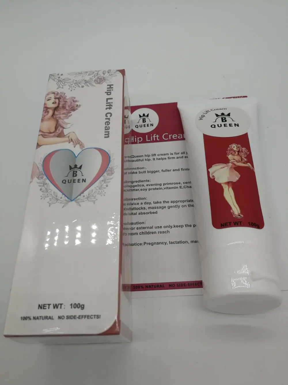 100g B-Queen Newly Developed Hip Lift Up Cream Essential Oil Buttock Cream