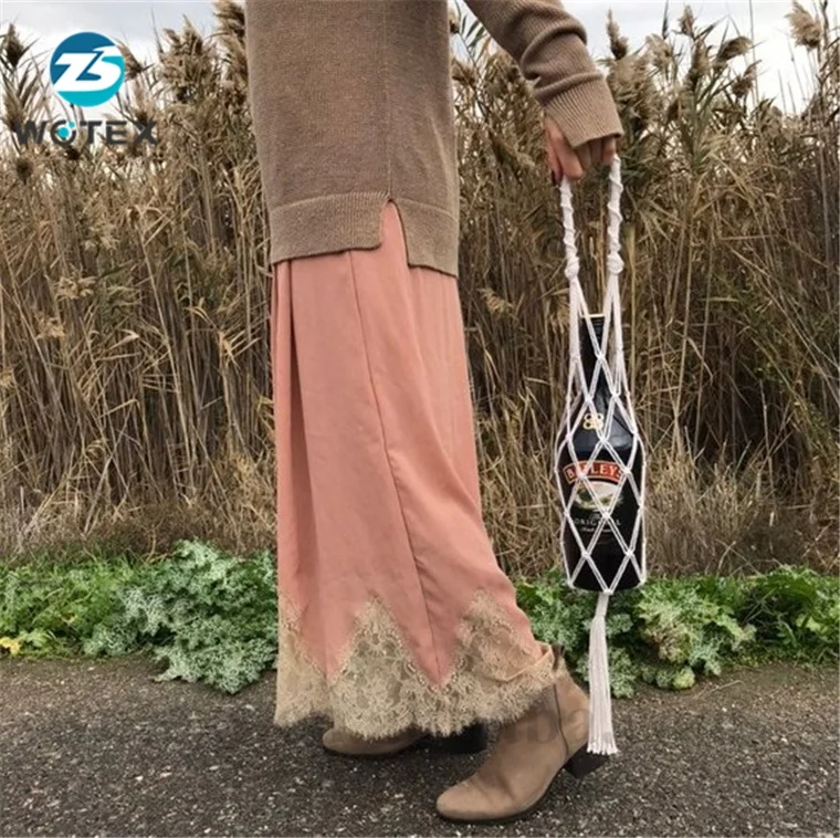 Factory price Macrame Hanging  Racks for Wine Bottle Gift Bag Wine Bottle Macrame Holder Carrying covers