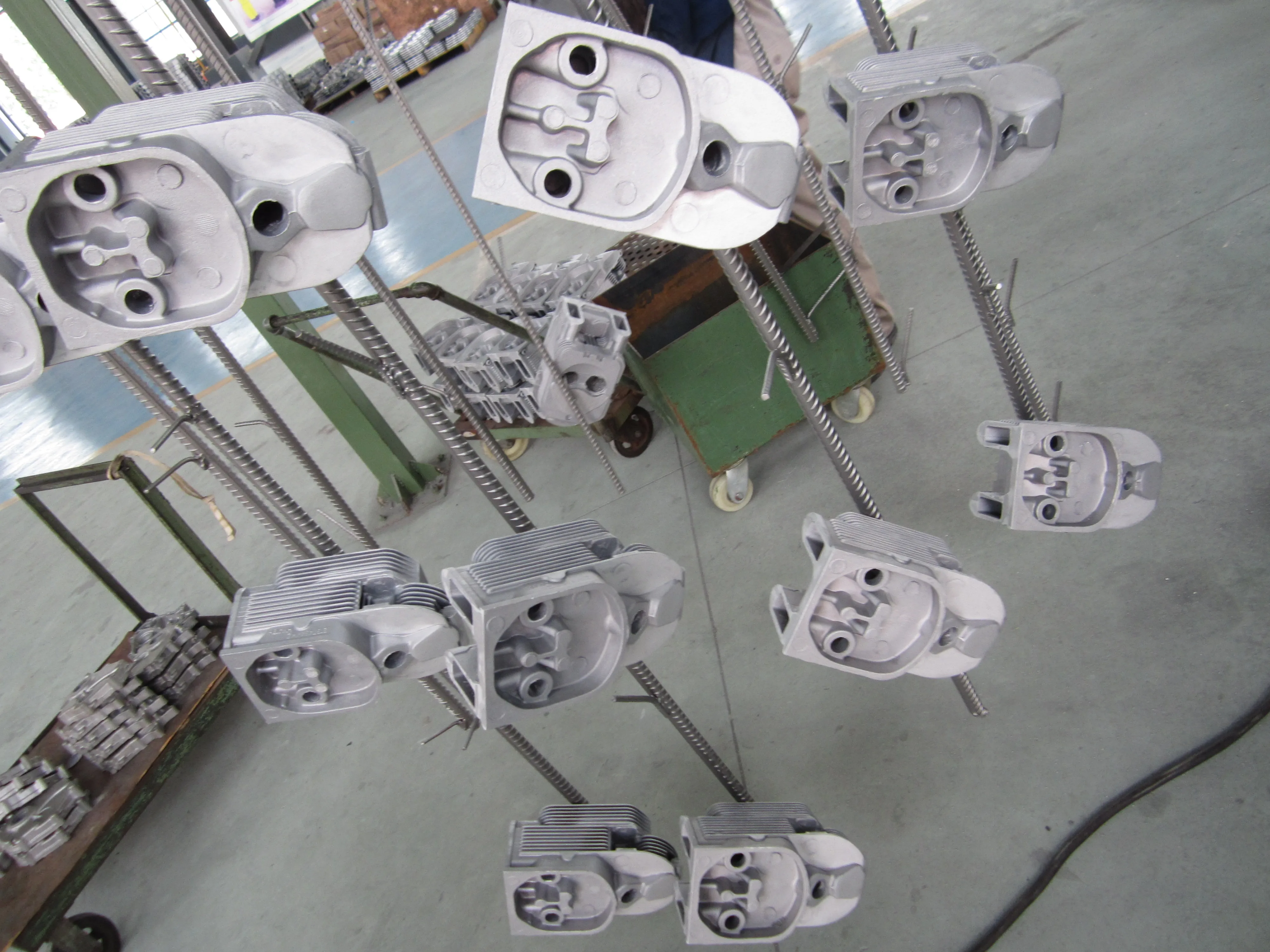 brake pad manufacturing cleaning equipment shot blasting machine