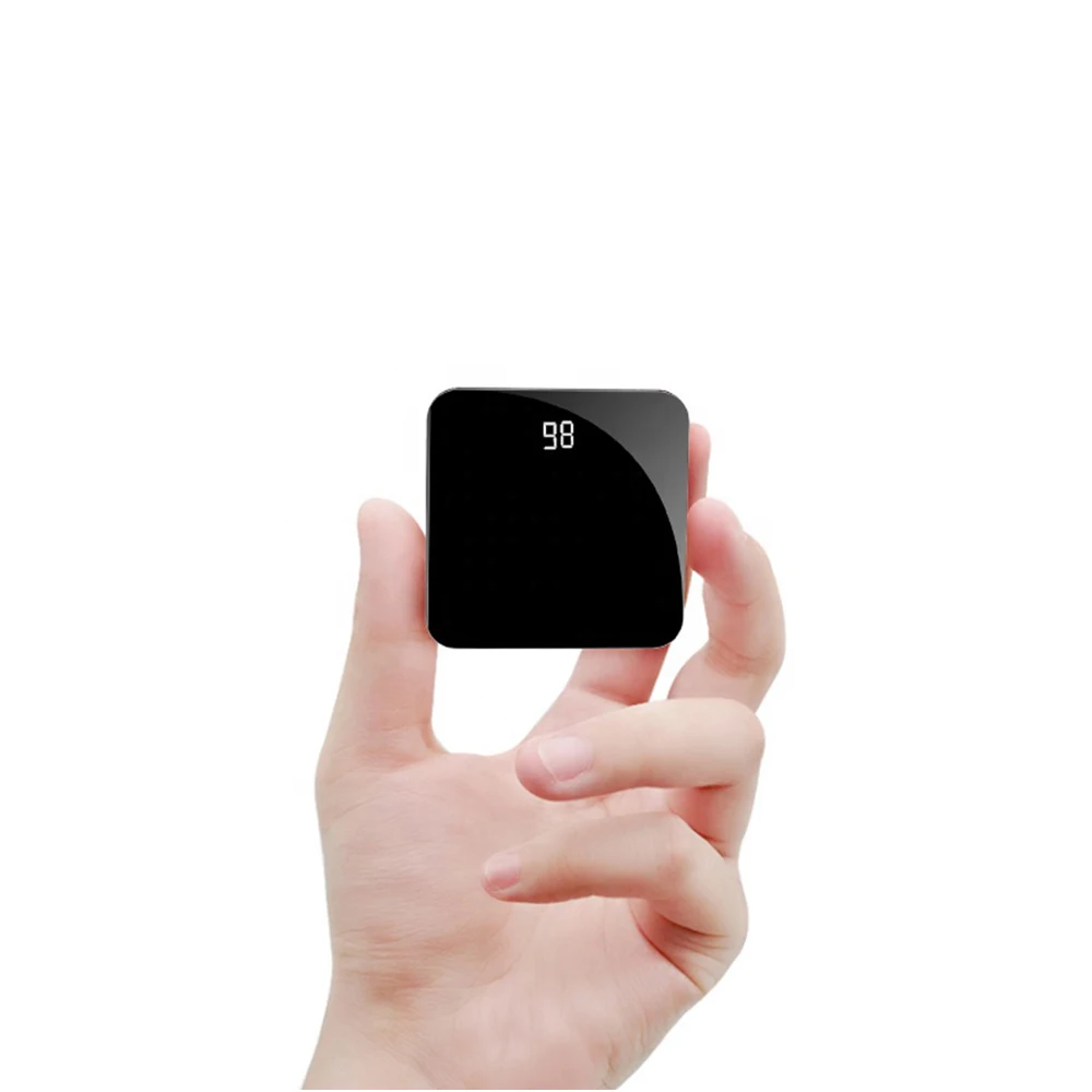 Беспроводной внешний аккумулятор, портативное Внешнее зарядное устройство для мобильного телефона на 8000 мА · ч, зарядное устройство с поддержкой Qi, встроенный порт USB и Type C