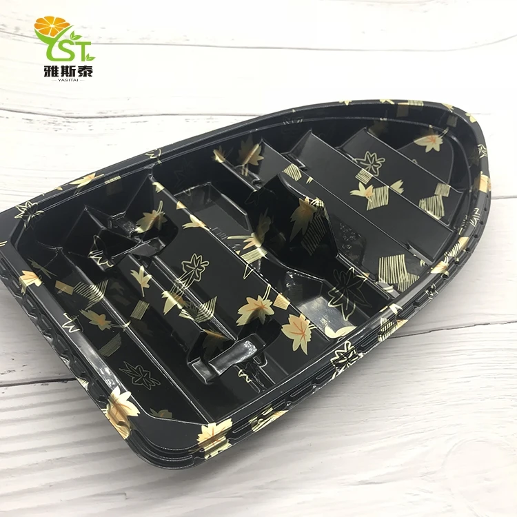 Hot Sale Professional Lower Price disposable plastic divided food tray