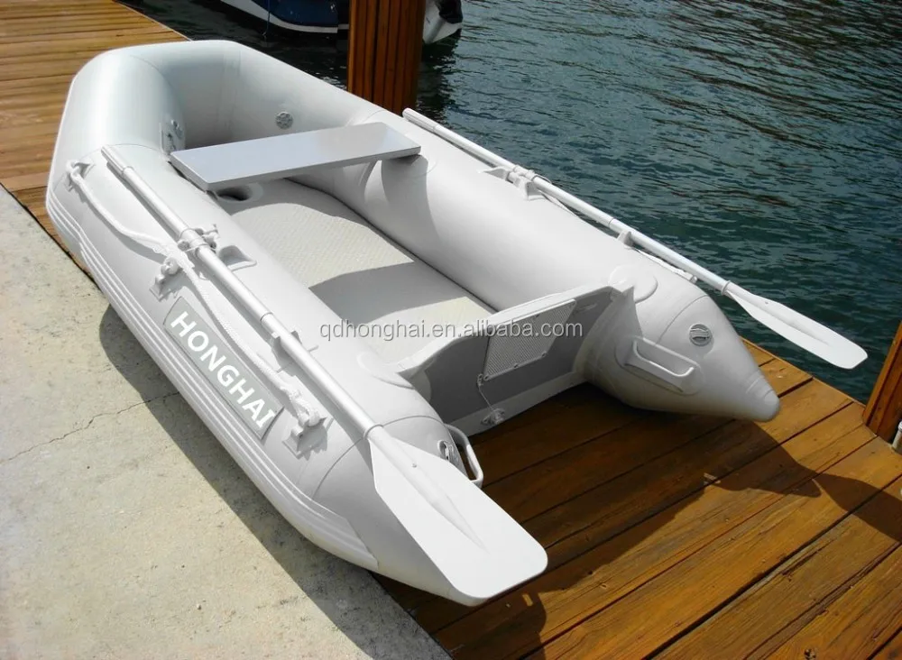 High quality 2.7m folding fishing inflatable boats rowing boats with CE