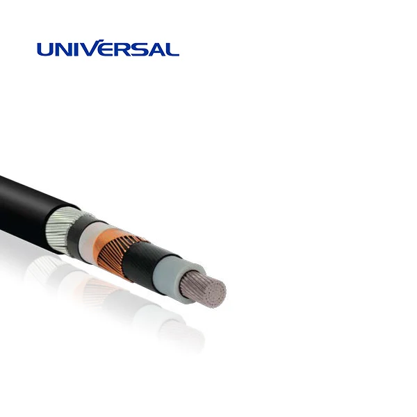 6 / 10 kV Medium Voltage Cables Single - Core aluminum tape armour aluminum / XLPE / PVC IEC60502 - 2 ; BS6622