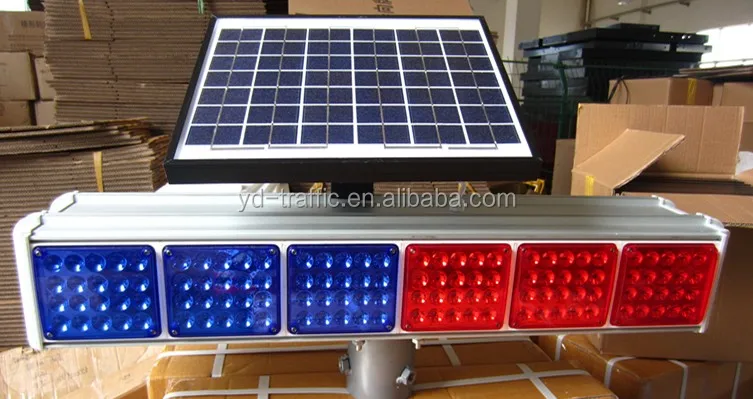Высокая яркость LED взрыв вспышка трафика предупреждение Солнечный свет мигает сигнальная лампа магнитного мигалками