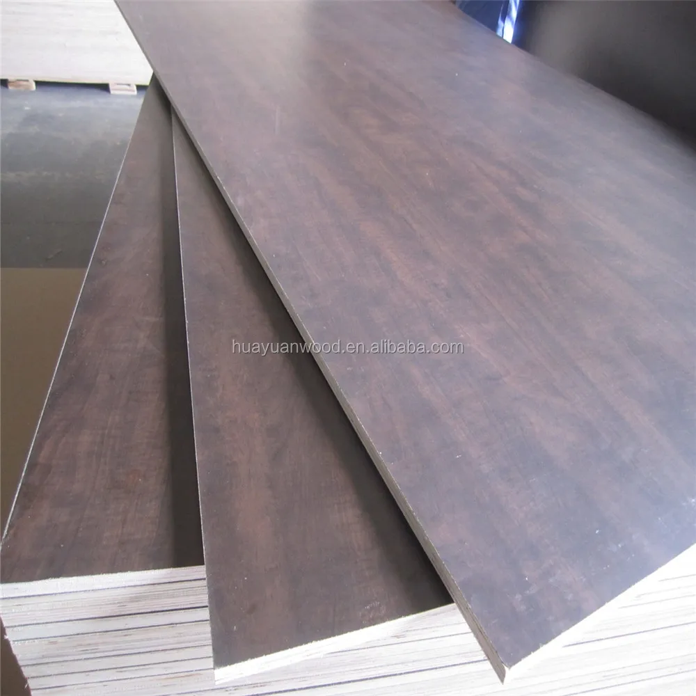 two side one side glossy matt desgin 16.5mm 17mm 18mm  hpl plywood panels price