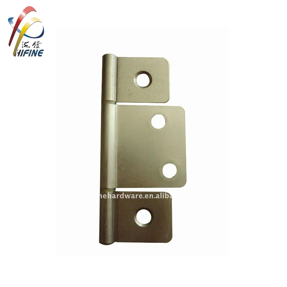 Three Leaf Flag Hinge with the extended leaf in the middle