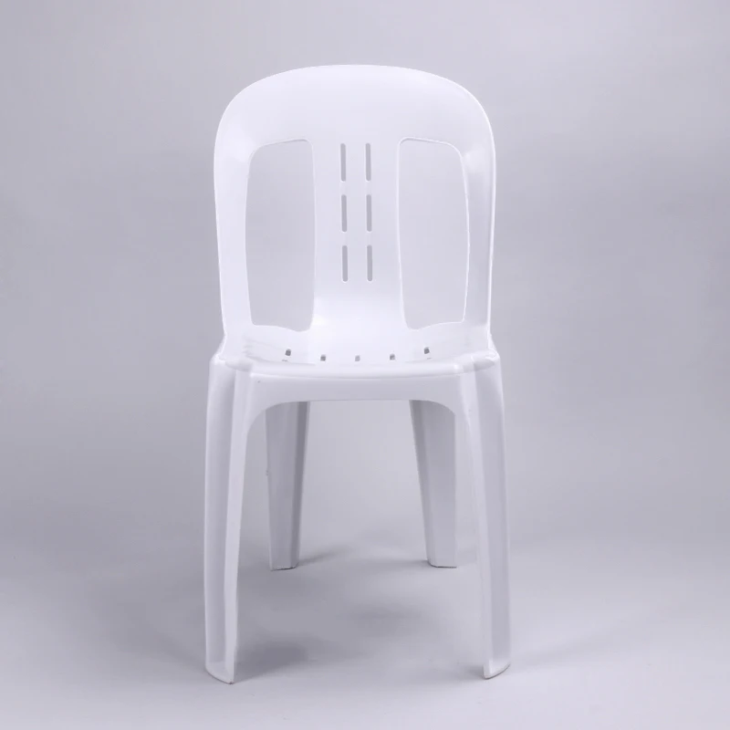 heavy duty plastic dining chair stackable monoblock chair pipee chair