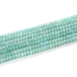Natural Ruby Zoisite Beads , Faceted Rondelle Spacer Beads
