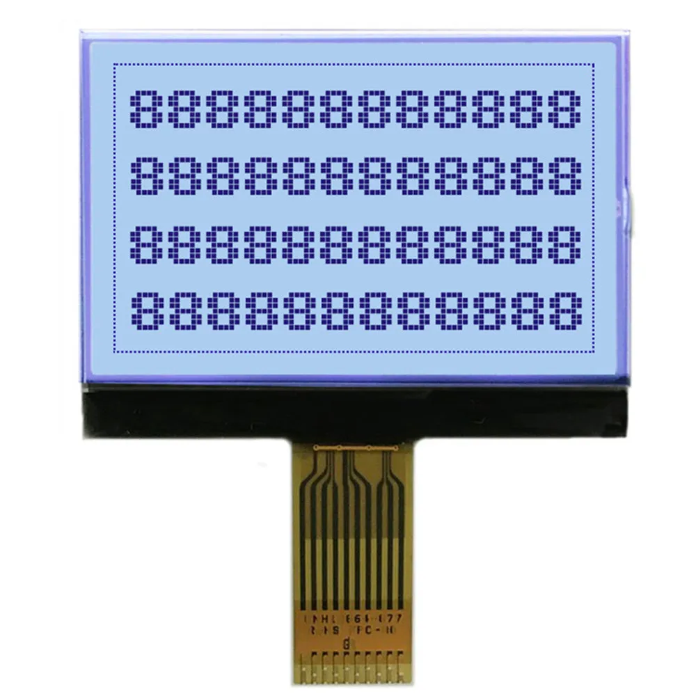 Shenzhen LCD Manufacturer 128x64 Graphic Display 10 PIN LCD For Sale