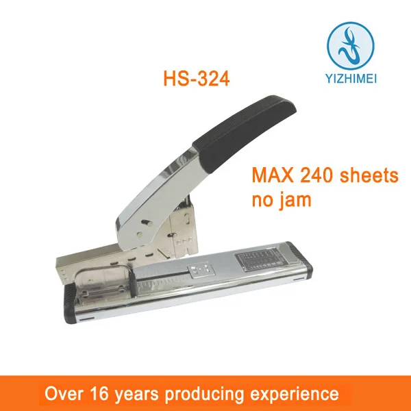 heavy duty jumbo book binding stapler, 240 sheets staple, stationery manufacturer