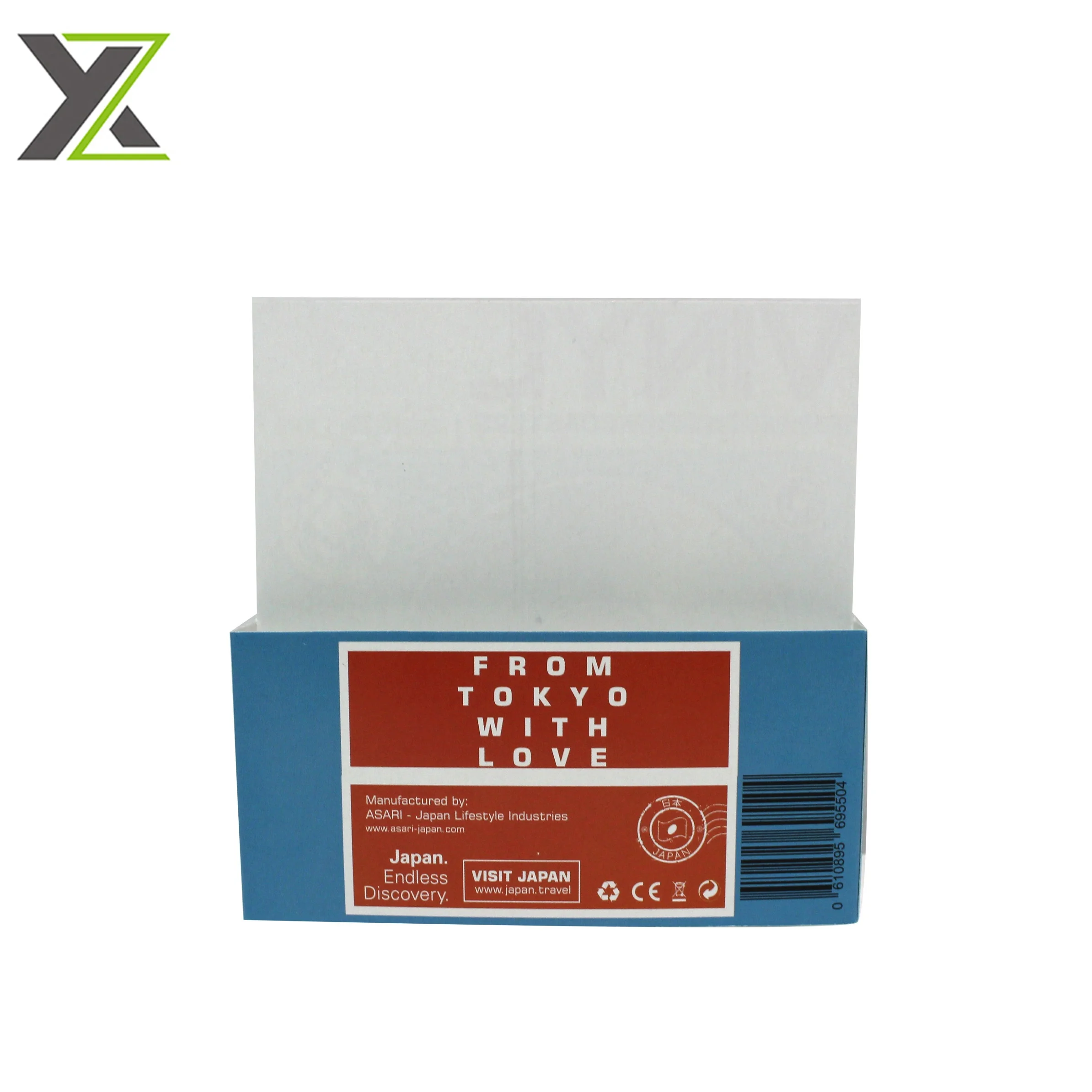 Wholesale fashion design vinyl coasters packaging sleeve paper card