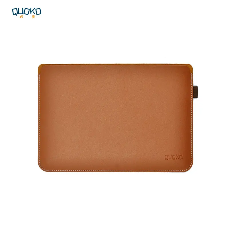 easy laptop Pu Leather sleeve Case,laptop pad PU sleeve laptop bag For MacBook Air Pro 13/15 inch
