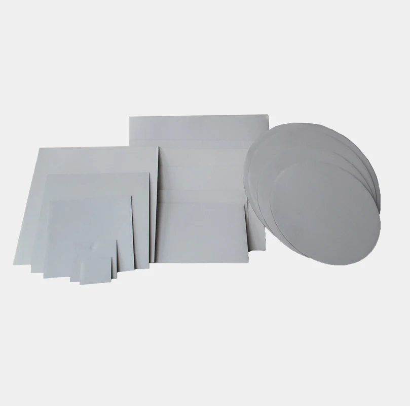 
Custom paper cake board pure white 