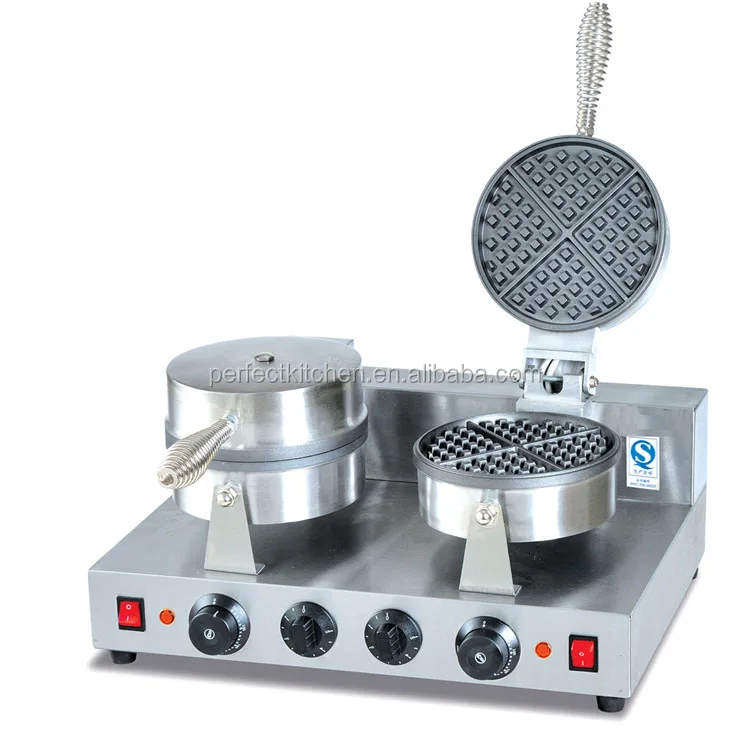 ice cream cone waffle baker machine / waffle corn maker