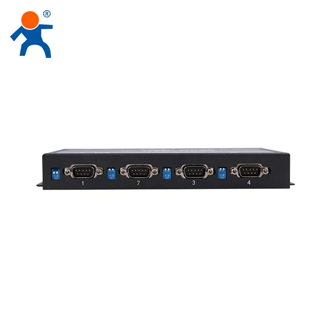 USR-N540 4 ports RS232 RS485 RS422 to Ethernet RJ45 Modbus RTU gateway Serial Device Servers with SSL/TSL MQTT