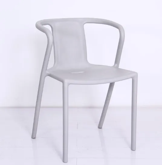 high quality modern plastic stackable arm chair for dining restaurant furniture