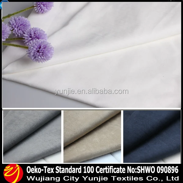 
Clothing And Home Textile 100% Micro Faux Suede Cord Fabric For Upholstery 