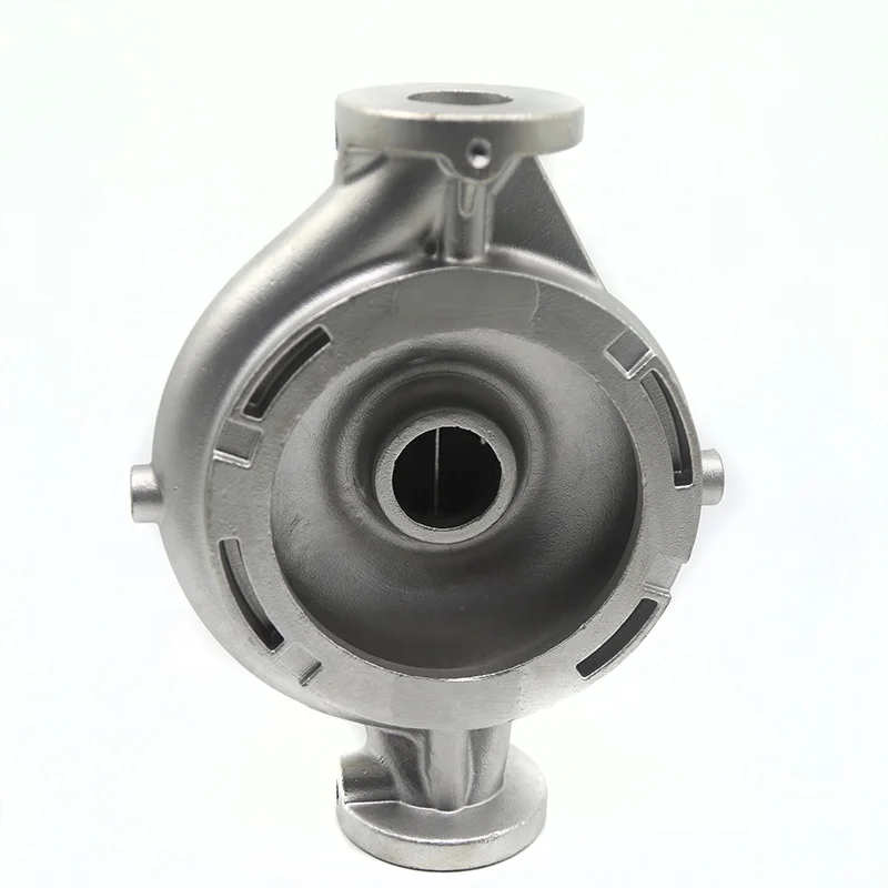 OEM customized stainlsee steel lost wax casting water pump housing parts