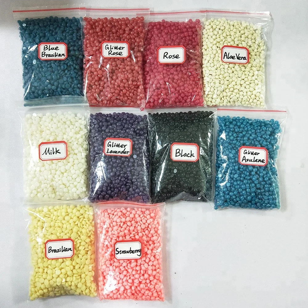 Cera Depilatoria Most Popular Waxing Products Aloe Vera Depilatory Hard Wax Beans 1000g Hair Removal Bikini Depilatory