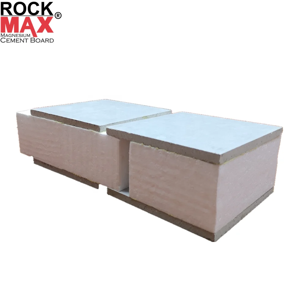 Climate resistant fireproof mgo sandwich panel with EPS XPS