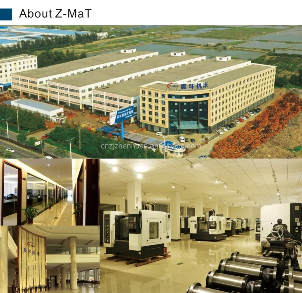 STH8 middle ball screw auto coolant system 4 station automatic toolpost siemens controller Zmat china cnc machine with tailstock