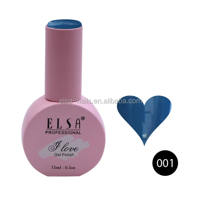 
2021 MSDS ELSA new fashion free sample colorful two step gel polish uv gel for women 