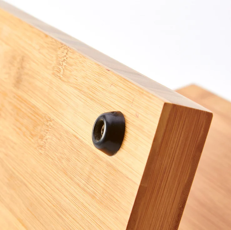 
2018 Natural bamboo Wooden magnetic knife holder 